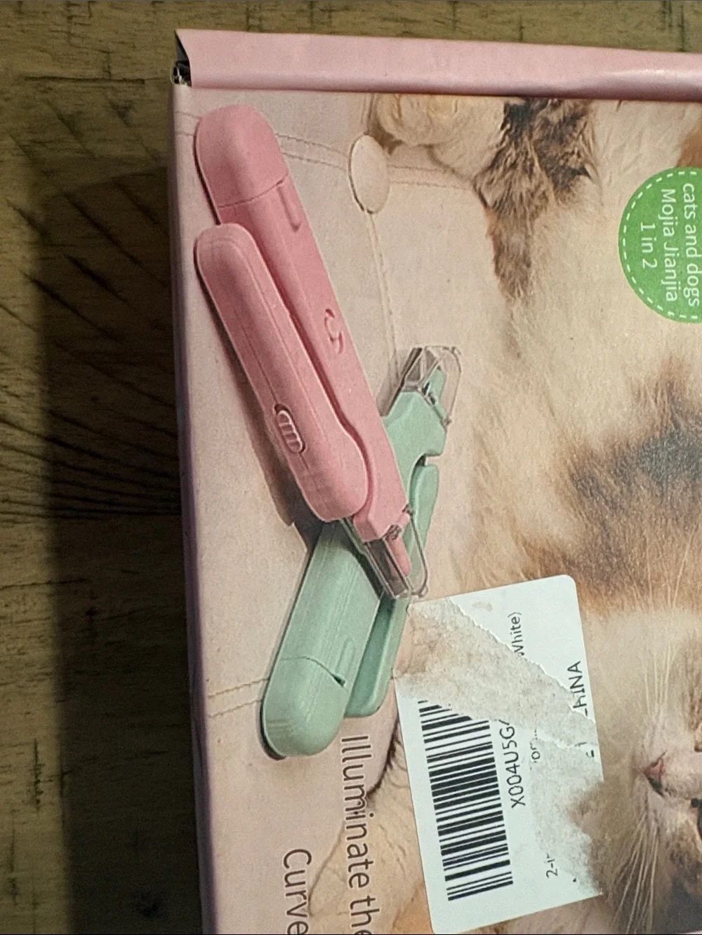 593 White Pet Grooming Hair Trimmer Kit